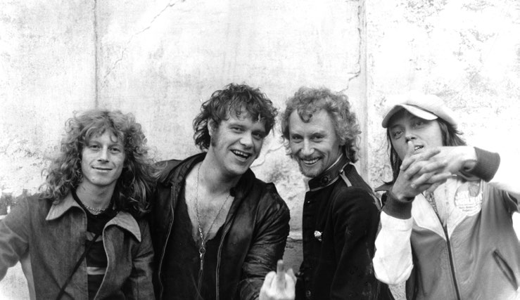 Gasolin, dansk rockgruppe i 1970'erne. Foto: Ritzau Scanpix.