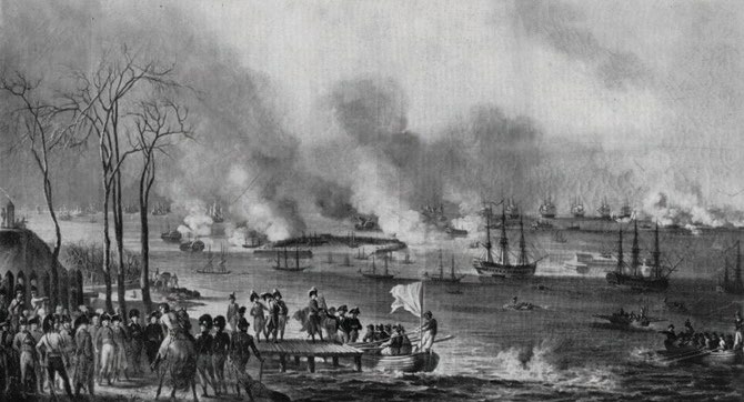 Slaget på Reden 2. april 1801.