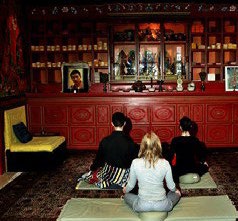 Buddhistisk tempel.