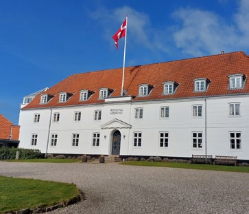 Rødding Højskole i Sønderjylland. Foto: Rødding Højskole.
