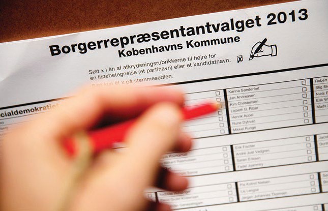 Borgerrepræsentantvalget 2013 Københavns Kommune