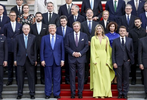 Stats- og regeringschefer til NATO-topmøde i Haag i Holland, 2025. Foto: Ritzau Scanpix.